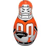 Fremont Die NFL Bop Bag Inflatable Tackle Buddy Punching Bag, Standard: 40" Tall, Team Colors (Cincinnati Bengals)