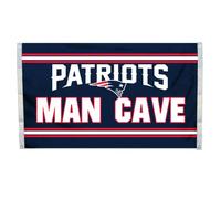 Fremont Die NFL New England Patriots 3' x 5' Flag with Grommets, 3 x 5-Foot, Man Cave