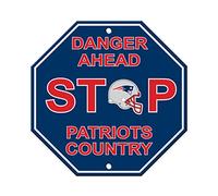 Fremont Die NFL New England Patriots Stop Sign