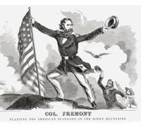Fremont in The Rocky Mountains North America during his fourth expedition of 1848. John Charles FrÔøΩmont or Fremont 1813 - 1890. American military officer explorer and politician. Poster Print by Ken