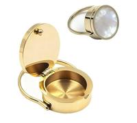 Frenaki Lip Balm Ring for Finger, 2026 New Unisex Lipstick Ring - Vintage Storage Design Like Wearing An Accessory, Unique Lipbalm Rings Fashion Accessories (#A)