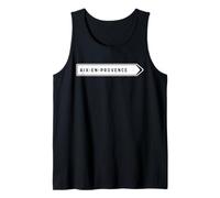 French Aix-en-Provence Street Sign Tank Top