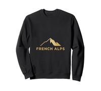 French Alps Mountain Adventure France Hiking Design Sweatshirt