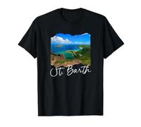 French Antilles St. Barth Value Graphic T-Shirt, Men, Black, L