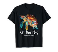 French Antilles St. Barth Value Graphic T-Shirt, Men, Black, S