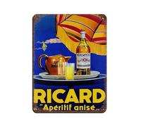 French Aperitif Ad by Starr, Retro Poster Metal Tin Sign Chic Art Retro Iron Painting Bar People Cave Cafe Family Garage Poster Wall Decoration 12x16inch(30x40cm)