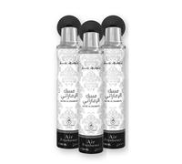 French Arabian Perfume Musk Al Emarati Air Freshener 300ml 3 Pack Arabic Musky Amber scent in White French Arabian Perfume White 300ml