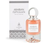 French Arabian Perfumes Arabian Isphaan 50ml Travel EDP Unisex Eau de Parfum Oud Fragrance Woody Floral Scent with Labdanum Rose Patchouli Saffron Oud & Sandalwood Notes Luxury Oriental Perfume