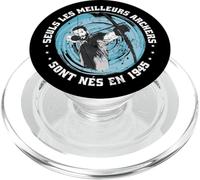 French Archer born 1945 Vintage Birthday Arrow-sport Archery PopSockets PopGrip for MagSafe