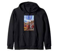 French Army Preparing For War Le Voyage de Gênes Zip Hoodie