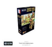 Warlord Games French Army Weapons Teams - 28mm Scale Miniatures for Bolt Action Highly Detailed World War 2 Miniatures for Table-top Wargaming