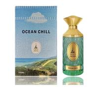 French Aroma Ocean Chill Extrait De Parfum, Citrus Mint Fragrance, 100ml Natural Spray Fragrance, Luxury Long Lasting Fragrance Arabian Perfume for Men