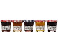 French assortment jam, strawberries, apricots, raspberries, orange bitter, cherries Bonne Maman-assortiment confiture, fraises, abricots, framboises, orange ameres, cerises - 250 gr