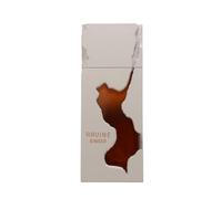 French Avenue Ravine Ginger Fragrance | Matte Stone-Grey Flacon, Warm Amber-Toned Glass, Ravine-Shaped Cutout, Bold Warm Spicy Scent