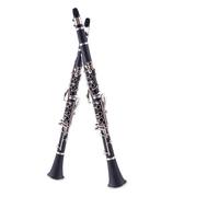 French B-flat Clarinet Instrument Clarinet For Beginners And Professional Entrance Examination Performance (Color : Bakelite pipe body)