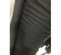 French Black Tricot Fusible Interfacing" Light Weight", 3 Yards x 58" Iron ON INTERFACING