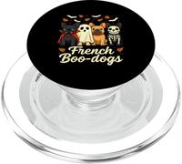 French Boo Dogs Funny French Bulldog Halloween Costume Art PopSockets PopGrip for MagSafe