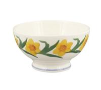 French Bowl: 14.5Cm Emma Bridgewater Windblown Daffodils French Bowl, Ceramic