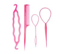 French Braid Tool Loop Rat Tail Comb Pin Tail Braiding Combs For Women Hair