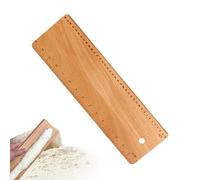 French Bread Transfer Board - Solid Baking Tray, Wooden Flipping Tool, baguettes Dough Transfer Paddle, Artisan Breads Tray Baking Tool | French Bread Pan Accessory for Kitchen Bakings
