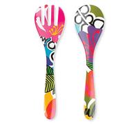 French Bull Salad Server 2 Piece Set - Melamine Dinnerware - 13" - Outdoor, Party, Utensils - Oasis