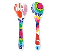 French Bull Salad Server 2 Piece Set - Melamine Dinnerware - 13" - Outdoor, Party, Utensils - Sus