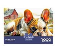 French Bulldog (44)_3Herculean Jigsaw Puzzles for Adults A 1000-Piece (Advanced) Epic of Impossible, Hard, And Difficult Challenging Puzzle Games - The Supreme Gift for Puzzle-Loving Adults And Kids