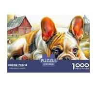 French Bulldog (44)_3Magnificent 1000-Piece Jigsaw Puzzles for Adults Boasting Impossible-to-Difficult Level Challenging Puzzle Educational Games for Everyone - These Magnificent Jigsaw Puzzles Chall