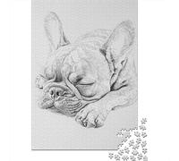 FRENCH BULLDOG: A 1000 Piece Puzzle Expedition - Dive Into Wooden Pieces, Unleash Creativity And Learning - Fun for Every Age