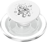 French Bulldog Astronaut Space Dog Explorer Cosmos PopSockets PopGrip for MagSafe