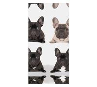 French Bulldog Beach Towels Extra Large, Quick Dry Absorbent Multipurpose, Oversized Beach Towel, Sand Free Foldable Lightweight, Travel Towel, For Beach Pool Camping Travel Vacation, 63x31.5 in