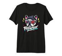 French Bulldog Beanie Shades Dog Premium T-Shirt