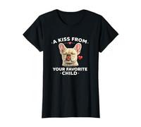 French Bulldog Blowing a kiss for Mother’s Day T-Shirt