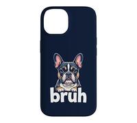 French Bulldog Bruh Funny Dog Lover Meme Art Tee Case for iPhone 14