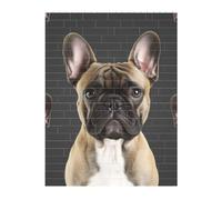 French Bulldog Building Block Puzzle Personalized Building Bricks for Adults Square Shaped DIY Brick Block Puzzles Valentine's Day Gifts for Home Decor Brick Puzzle