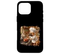 French Bulldog Chef Dog Cooking Kitchen Design Case for iPhone 16 Pro Max