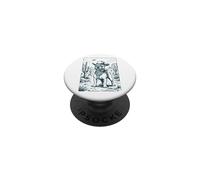 French Bulldog Cowboy Frenchie PopSockets Adhesive PopGrip