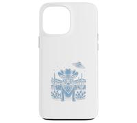 French Bulldog Cowboy Wild West UFO Case for iPhone 13 Pro Max