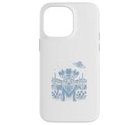 French Bulldog Cowboy Wild West UFO Case for iPhone 14 Pro Max