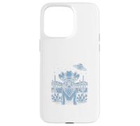 French Bulldog Cowboy Wild West UFO Case for iPhone 15 Pro Max