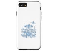 French Bulldog Cowboy Wild West UFO Case for iPhone SE (2020) / 7/8
