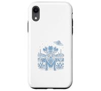 French Bulldog Cowboy Wild West UFO Case for iPhone XR