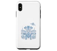 French Bulldog Cowboy Wild West UFO Case for iPhone XS Max