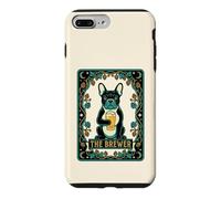 French Bulldog Craft Beer Tarot Card The Brewer Mystical Dog Case for iPhone 7 Plus/8 Plus