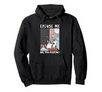 French Bulldog Curious Funny Are You Pooping Pullover Hoodie
