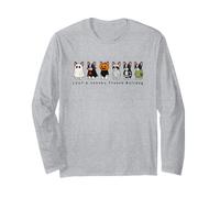 French Bulldog Cute Dog Lover Spooky Fall Halloween Graphic Long Sleeve T-Shirt