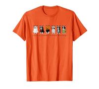 French Bulldog Cute Dog Lover Spooky Fall Halloween Graphic T-Shirt
