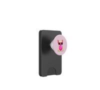 French Bulldog Cute Pink Sunglasses Blowing Bubble Fun PopSockets PopWallet for MagSafe