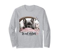 French Bulldog Cute Sleepy Puppy Long Sleeve T-Shirt