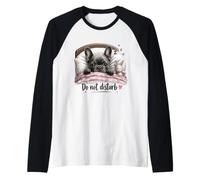French Bulldog Cute Sleepy Puppy Raglan Baseball Tee
